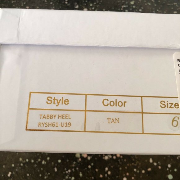 RAYE Tabby Heels Tan Brown Leather Slides Revolve 6 $158 - Picture 9 of 9